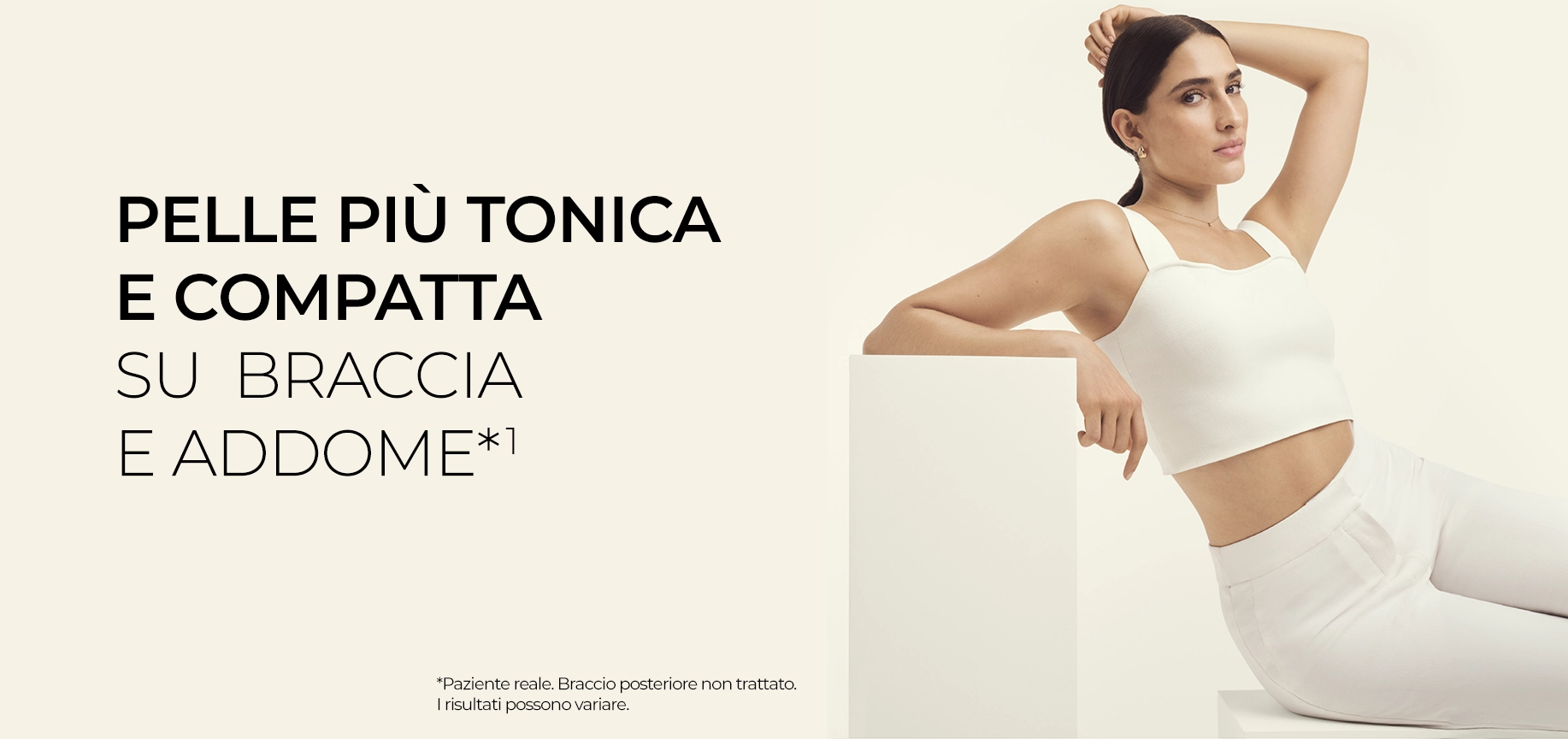 Ultherapy PRIME per braccia e addome Con Ultherapy PRIME® potrai ottenere una pelle più tonica e compatta su braccia e addome.